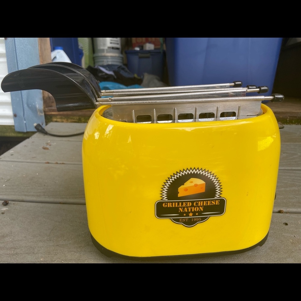 Antique grilled cheese toaster